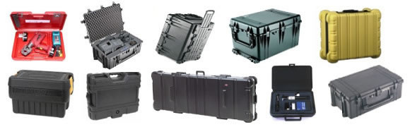 Plastic molded cases